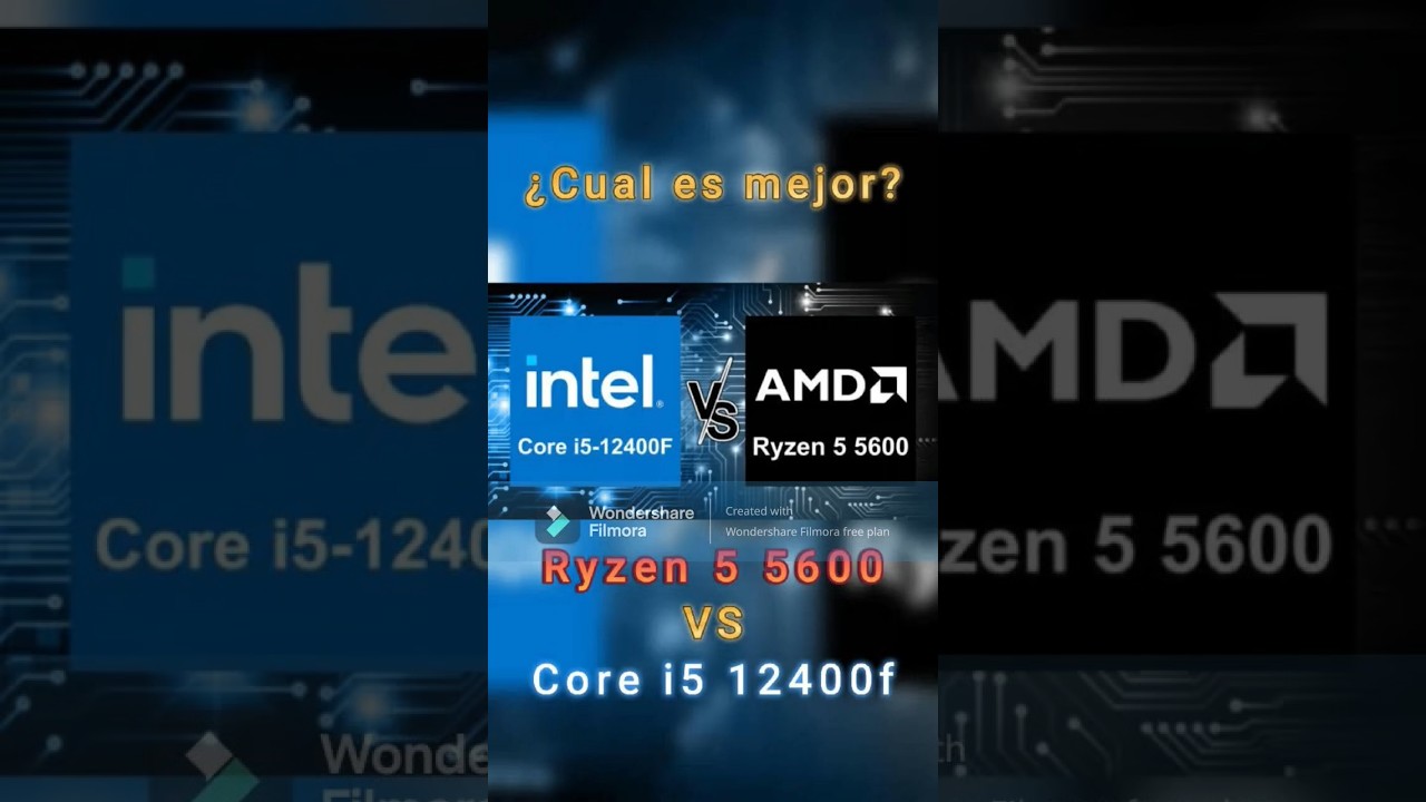 Ryzen 5 5600 vs Intel Core i5 12400f ¿Cuál es el mejor? 