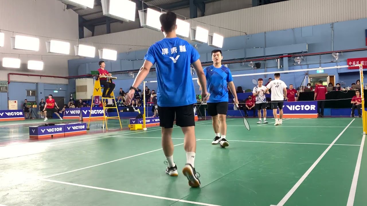 2023全運會男團資格賽 桃園市 vs 屏東縣 第三點 林煜傑鄧世華 vs 陳緯徐永鋒