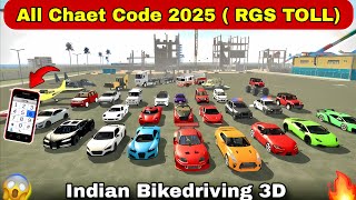 All Cheat Codes Indian Bike Driving 3D 2025 New Update Rgs Tool Codes Revealed S-R Universe