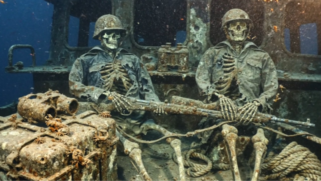 Inside USS Liscome Bay — The Explosion That Froze 700 Lives in Place