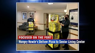 Hungry Howie's makes second pizza delivery