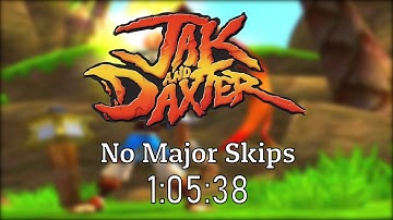 Jak and Daxter: The Precursor Legacy No Major Skips Speedrun in 1:05:38 [PolyNerd]