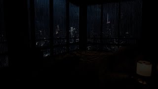 Urban Rain Repose: Drift into Serenity with City Rain Sounds 🌧️ Rain Sounds for Sleeping