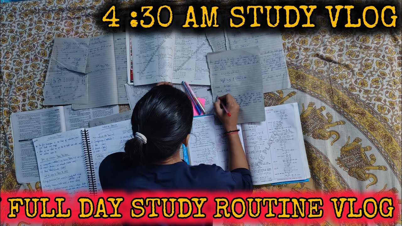 I WOKE UP 4:30 AM STUDY ROUTINE VLOG FOR SSC EXAM/ DAY 26/30 A HONEST DAY IN LIFE OF SSC ASPIRANTS