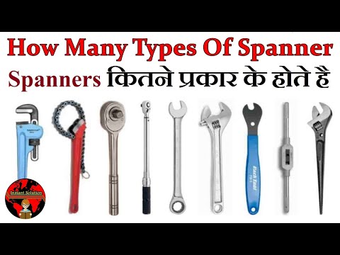 how many types of spanner | types of spanners and their uses | wrench type and