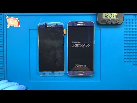 замена экрана Samsung G920 Galaxy S6 🇷🇺