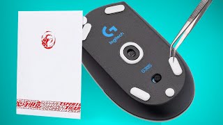 Replacing G305 Feet - Tiger Gaming Mouse Skates - ASMR