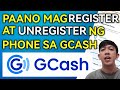 PAANO IREGISTER ANG BAGONG PHONE SA GCASH | PAANO MAG UNREGISTER NG PHONE SA GCASH