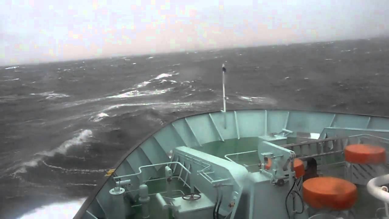 MV Hebrides in bad weather YouTube