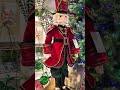 Raz 37.5" Large Red and Green Plaid or Red Plaid Nutcracker Christmas Figure