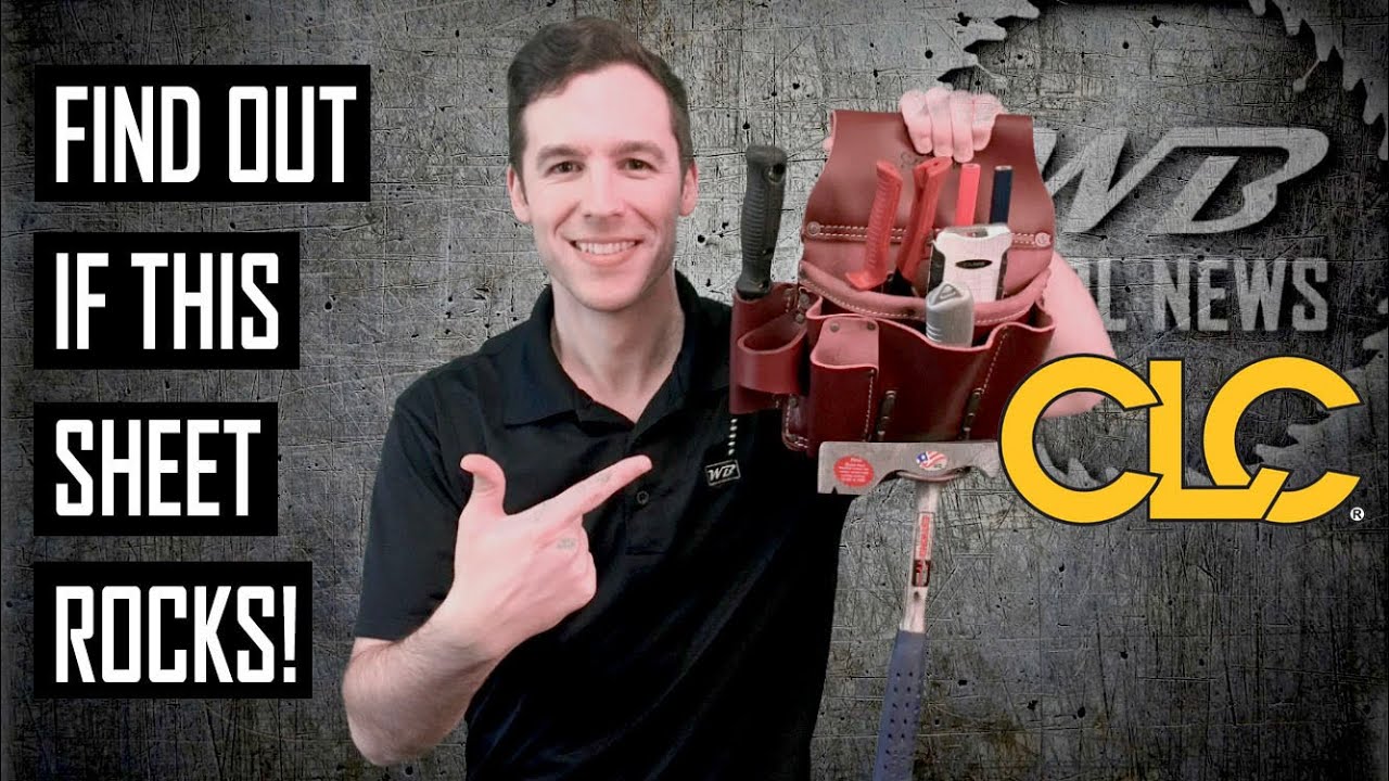 CLC's Drywall Tool Pouch Signature Elite Series Does it hold ALL