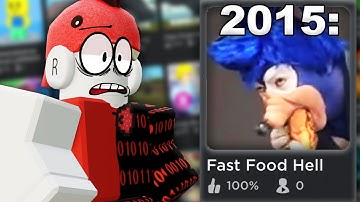 Playing My OLD Roblox Games...