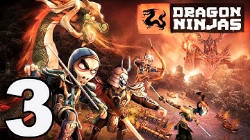 Dragon Ninjas - Gameplay Walkthrough Part 3 - Territory 1 Conquered (iOS, Android)