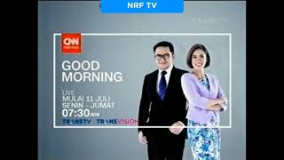 [Throwback] Trans TV - promo CNN indonesia good morning (2016)