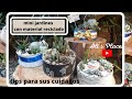 mini jardines reciclados tutorial