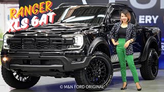 รีวิว Ford Ranger XLS 6AT สีดำแต่งเต็มโหดๆ ชุดหน้า RANGER RAPTOR จัดทรงสวยๆ โหดดุดัน