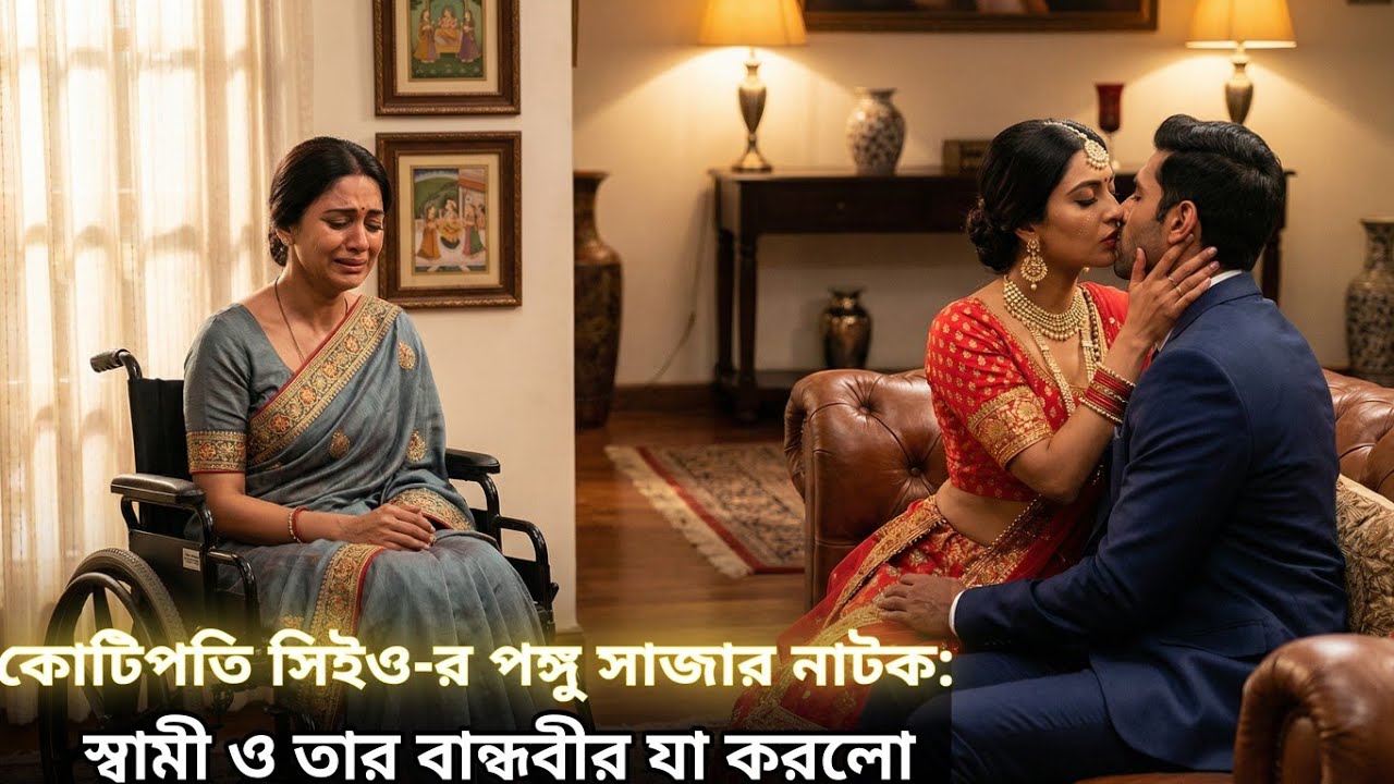 স্বামী ভেবেছিল স্ত্রী আর হাঁটতে পারবে না কিন্তু এটি ছিল শুধুই তার অভিনয় তারপর কি হলো...