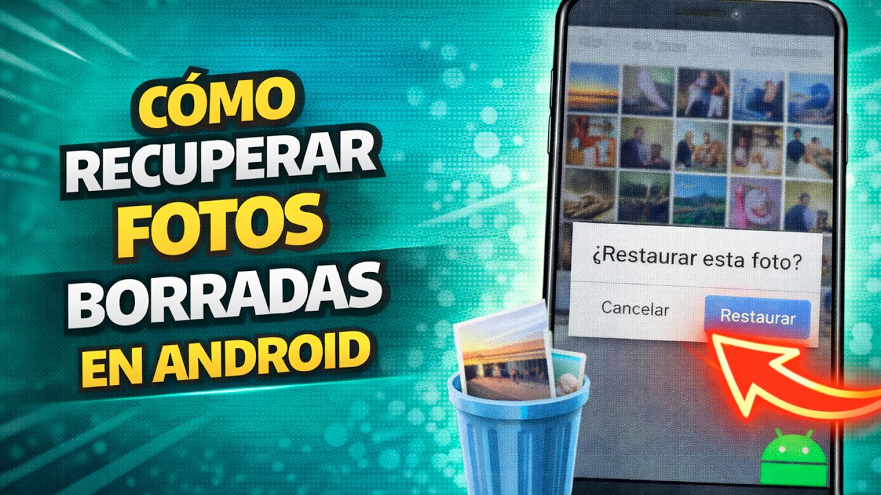 COMO RECUPERAR FOTOS BORRADAS EN ANDROID - YouTube