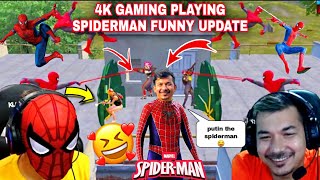 4K GAMING NEPAL PLAYING PUBG NEW SPIDERMAN UPDATE FUNNY GAME || SpiderManUpdate || sagarchhetriyt