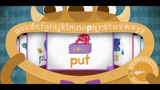 Letter P - PUT | Endless Reader | Sight Words | Originator Games
