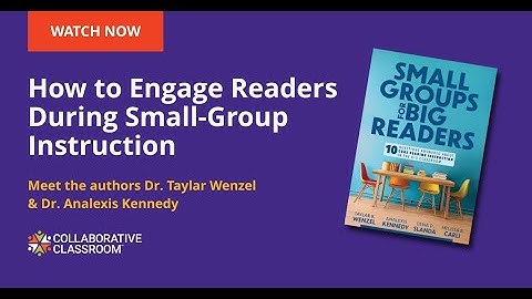 On Demand Webinar: How to Engage Readers During Small-Group Instruction