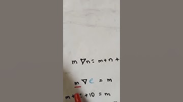 How to find identity element | Binary Operations | #shorts