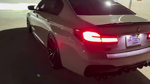 F90 M5C MPERFORMANCE EXHAUST IDLE