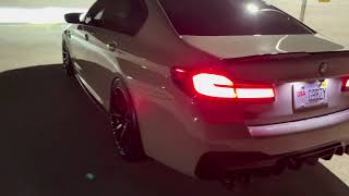 F90 M5C MPERFORMANCE EXHAUST IDLE