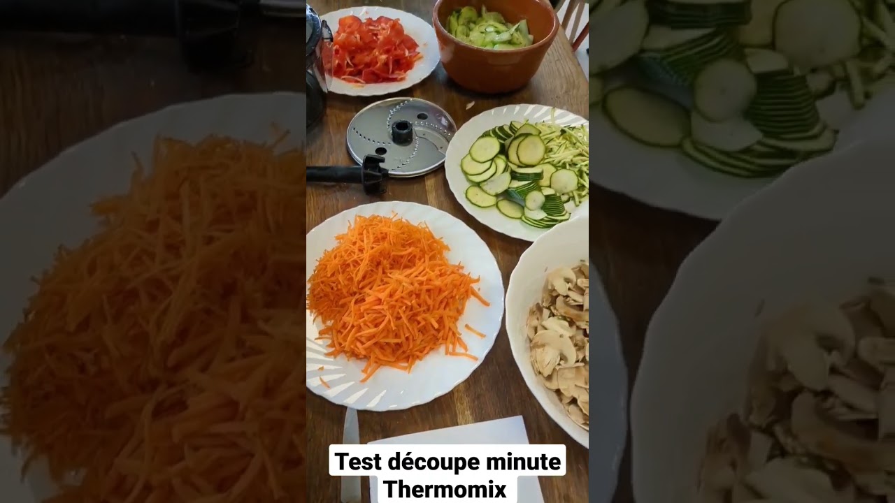 Test du découpe minute Thermomix - Paperblog