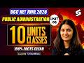 UGC NET Public Administration Classes 2026 | UGC NET Public Administration Unit 8 By Kiran Mam