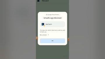 Unsafe app blocked✔️ Installing this app may put your device at risk. Learn more about Play Protect.