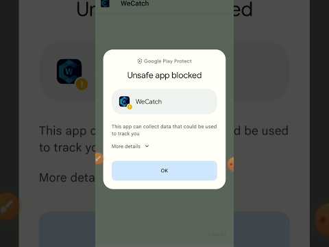 Unsafe app blocked✔️