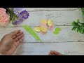 Mothers Day crafts, Mother's Day greeting card, flower bouquet greeting card.