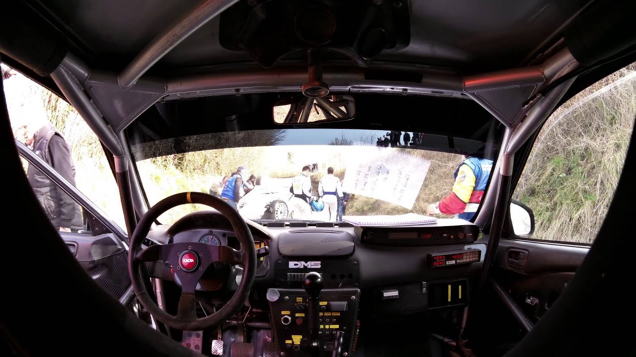 Rallye du Touquet 2015 Crash d'Eric Brunson caméra embarquée de Laurent Bayard