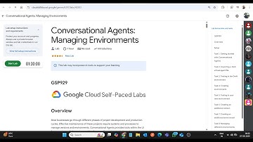 Conversatieagenten: omgevingen beheren || Laboplossing || Google Cloud Arcade 2025