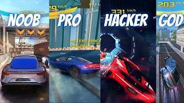 Noob vs Pro vs Hacker vs God