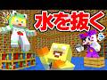 【マイクラ】水でいっぱいの図書館の水を全部抜け!!【AMPTAKxCOLORS】【アンプタック】