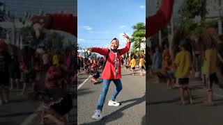 Gempar  Flashmob 1000 Ganongan Kota Ponorogo