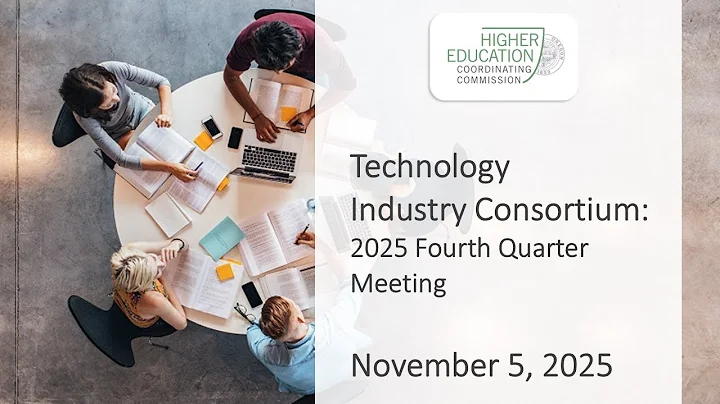 Technology Industry Consortium Meeting - November 5, 2025
