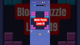 Block Puzzle Level 19 #shorts