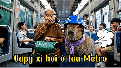 Bà và Capybara - Những tình huống khó đỡ khi lần đầu du lịch Sài Gòn