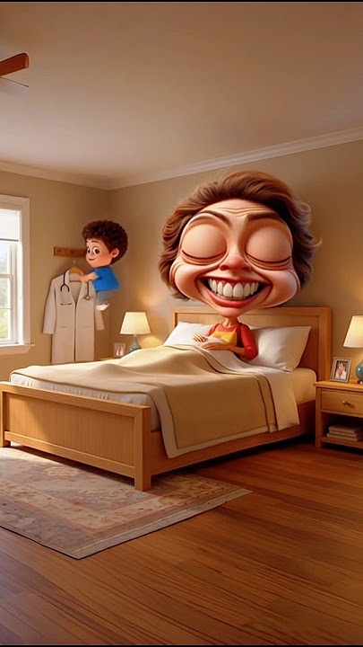 I hid my father, mother and little brother's clothes #funnyanimasu #cartoon #oldcartoon #animatio...