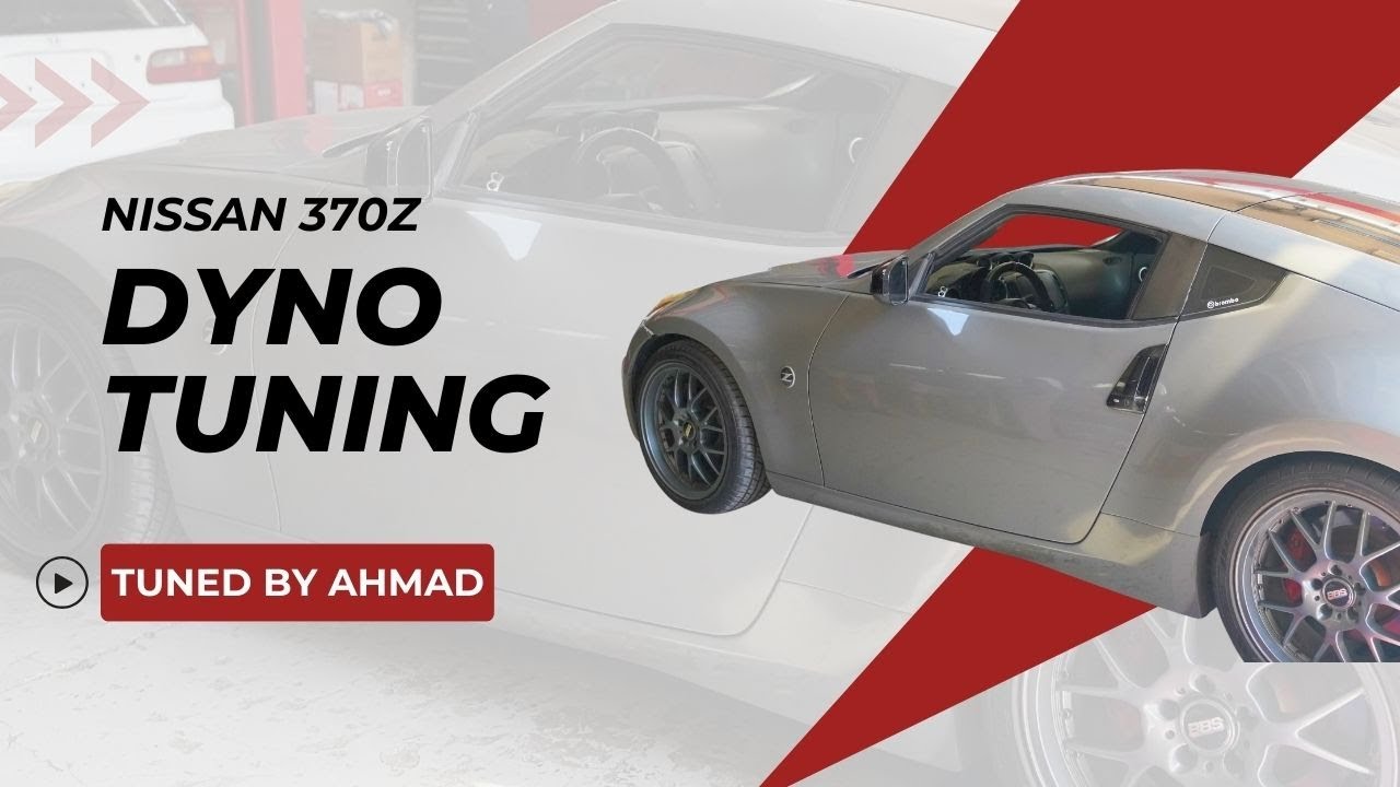 Nissan 370Z Dyno Tuning | Tuned by Ahmed Issa | Auto Tuning in Dubai | YPerformance1