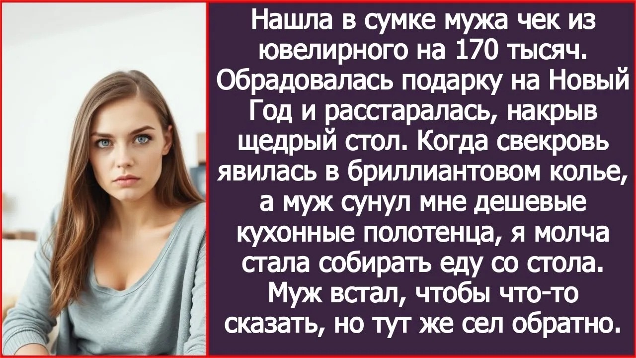 Муж подарил мне кухонные полотенца, а я стала собирать еду со стола