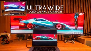LG UltraGear 45 vs Samsung G9 Odyssey | Choose your Ultrawide OLED Gaming Monitor Carefully
