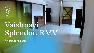VAISHNAVI SPLENDOR, RMV 3bhk Flat for Sale