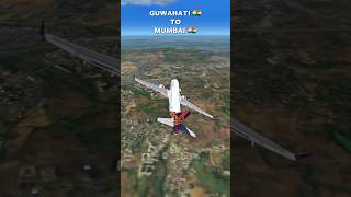 Guwahati to Mumbai #aviation #airplane #aircraft #shorts #viral