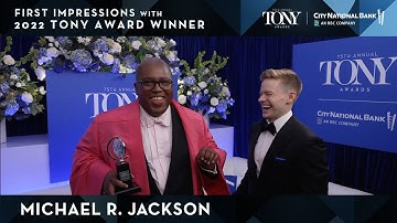 2022 Tony Awards First Impressions | Michael R. Jackson - A Strange Loop