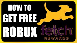 How To Get Robux On Fetch Rewards