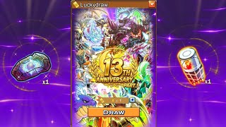 13 ANNIVERSARY LUCKY DRAWS #bulu_monster  screenshot 3
